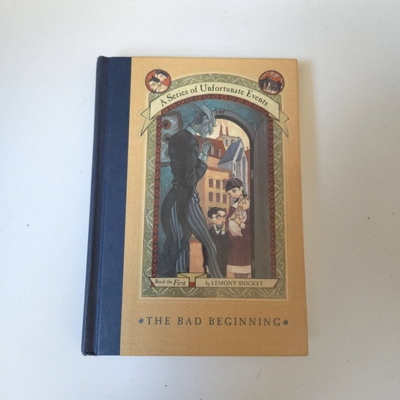 A Series of Unfortunate Events Hard Cover Book - The Bad Beginning #1 - Picture 1 of 5